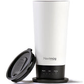 Nextmug Go temperature display shows precise heat levels for consistent sipping