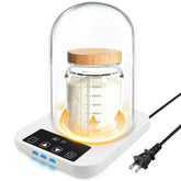 NICOFPHY sourdough warmer with dome maintains steady heat for reliable fermentation.