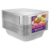 Nicole Home Collection half-size pan with lid for easy transport and even baking
