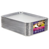 Nicole Home Collection half-size textured cookie sheet for even baking and easy cleanup.
