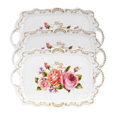 Nicunom 3-pack serving trays with handles for easy transport and stylish presentation.