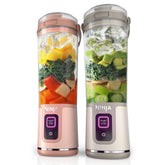 Ninja Blast two-pack peach-stone colors for on-the-go smoothies and drinks