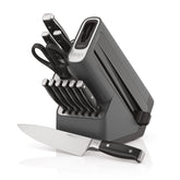 Ninja K32012 chef knife 8-inch with balanced blade for precise slicing.