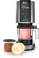Ninja NC300 Creami front view showcases compact, space-saving design for small kitchens.
