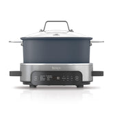 Ninja Foodi PossibleCooker Pro 6-Qt pot with cast stainless handles enables easy transport.
