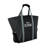 Ninja SLUSHi tote side view showing portable, easy-to-carry design for travel.