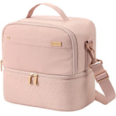 NISHEL lunch bag two compartments top view showing organized meals on the go