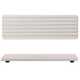 NiuYichee diatomite coaster two-piece tray set absorbs spills quickly, keeping surfaces dry.