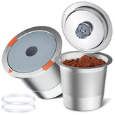 NOALTO reusable K cup in stainless steel for Keurig, preserves flavor and reduces waste