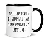 Nomkat mug with bold quote, ideal for morning coffee rituals and playful gifting.