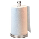 Noonext paper towel holder base demonstrates sturdy stability for easy tearing.