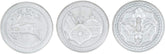 Nordic Ware Yuletide cookie stamps with wooden handles for easy, secure pressing.