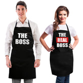 Norpaz couples aprons set in a bright kitchen scene for shared cooking.