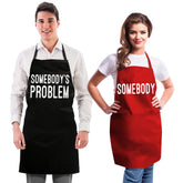 Norpaz funny couple aprons for him, ideal for playful cooking moments.