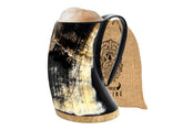 Norse Empire Viking horn mug 16oz ready for beer or mead
