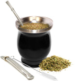 Norte Yerba Mate Cup Kit 8oz double-walled cup keeps drinks hot or cold.
