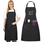 Noverlife hair stylist apron with four pockets keeps tools within easy reach.