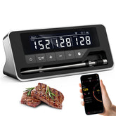 NoWoW Meat Thermometer setup shows stable signals for real-time monitoring
