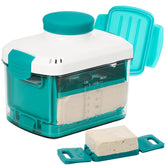 NOYA tofu press dial adjustment enables precise water removal.