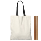 NPBAG 15x16 tote front view shows natural cotton texture for daily errands.