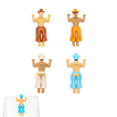 NPW Drinking Buddies classic chaps mark glasses for party clarity.