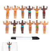 NPW Drinking Buddies drink markers on stemware prevent mix-ups at gatherings