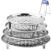 NRDBEEEC steamer rack keeps jars elevated for even steaming in your pot