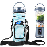 NUENSS-ROR storage sleeve for Ninja Blast bag front view showing secure fit for travel