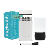 Nugbuddy Mini inner glass jar keeps contents visible and fresh.