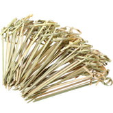 Nuogo bamboo cocktail pick 4-13 inch ready for appetizers and drinks, easy garnish.