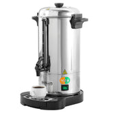 NUPANT coffee urn 50-cup front view highlights high-capacity catering use.