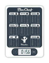 NutraTrack Food Baking Scale with glass top for precise measurements in baking.