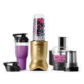 NutriBullet Ultra Plus+ blender cups ready for quick smoothies and nutrient extraction