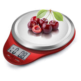 NUTRI FIT food scale with steel platform ideal for precise baking measurements.