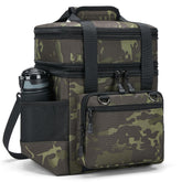 nylobist insulated lunch box front pocket for quick access and personalization