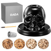 OAGA whiskey smoker kit skull design elevates home bars and social posts.