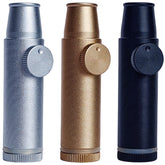 OakMsOik metal leak-proof bottle 3-pack with Gold, Silver, Black—durable daily carry.