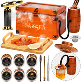 Oaksea Old Fashioned Smoker Kit setup for elegant cocktails and simple use