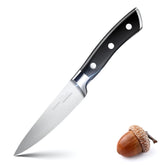 OAKSWARE paring knife 4-inch blade for precise peeling and mincing