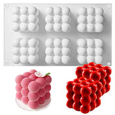 OCPO Kitchen Bubble Mold closeup with six cavities for consistent portions.