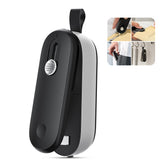 ODSD 2 in 1 mini bag sealer front view shows compact design for easy snack storage