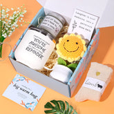 OHATOS Get Well Basket tumbler close-up with inspirational reminder for daily motivation