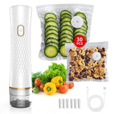 Olecha Vacuum Sealer in compact design for easy, space-saving sealing.