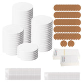 Olutacot ceramic coaster blank with 2.64-inch diameter ready for custom sublimation.