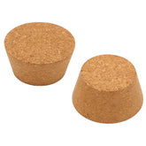 OLYCRAFT large cork stopper showing conical seal for bottle use