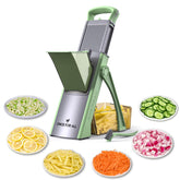 ONCE FOR ALL JS03 green slicer top view shows safe, even slicing potential.