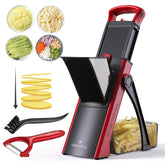 ONCE FOR ALL Safe Mandoline Slicer assembly enables quick, safe setup for weeknight prep
