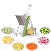 ONCE FOR ALL Safe Mandoline Slicer front view shows safety-first design for quick prep