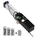ONCUPID Pneumatic Can Crusher on countertop enables quick, mess-free can crushing.