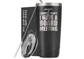 Onebttl Surfing Tumbler front view with lid for on-the-go hydration.